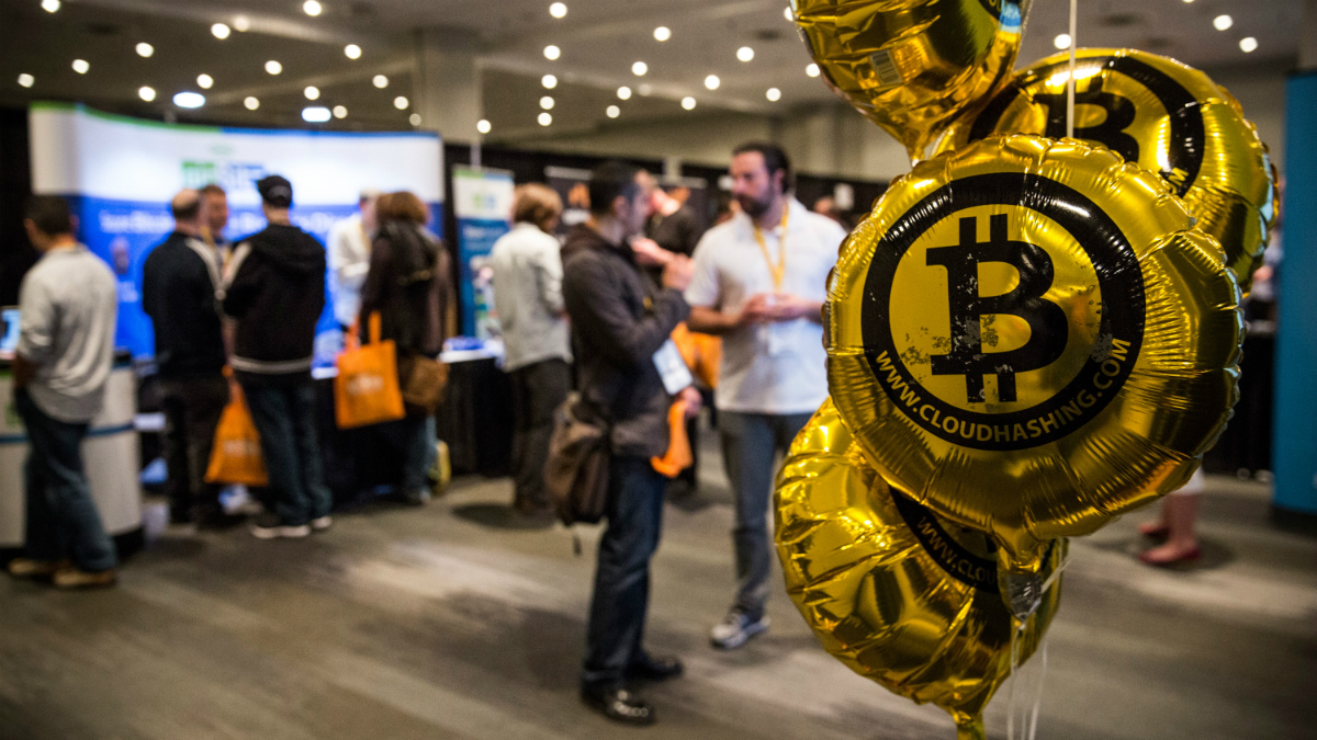 Conferencia sobre BitCoin en Nueva York (Foto: GETTY).