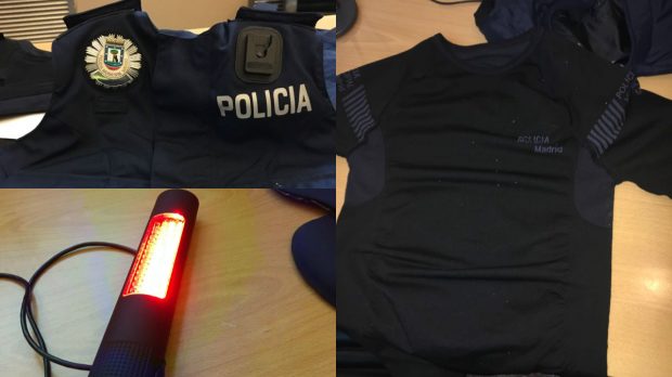 Nuevos chalecos de seguridad de la Policía de Carmena. 