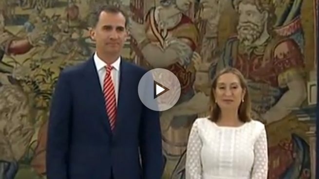 Ana Pastor ratifica la propuesta del Rey para que Rajoy se presente a la investidura