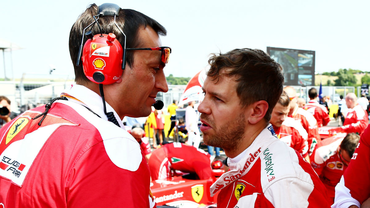 Sebsatian Vettel se ha mostrado confiado en acabar logrando el éxito al volante de un Ferrari. (Getty)