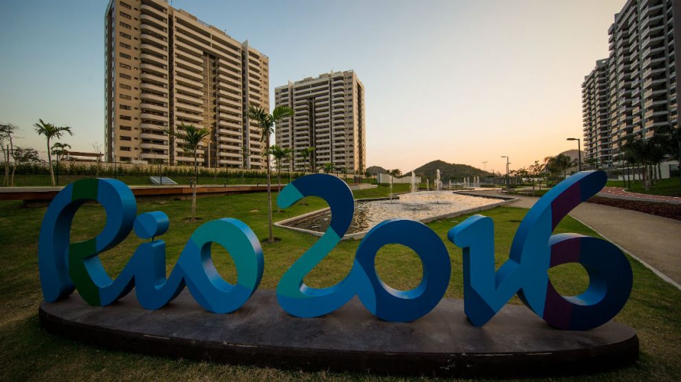 Una imagen de la villa olímpica de Río 2016. (Getty)