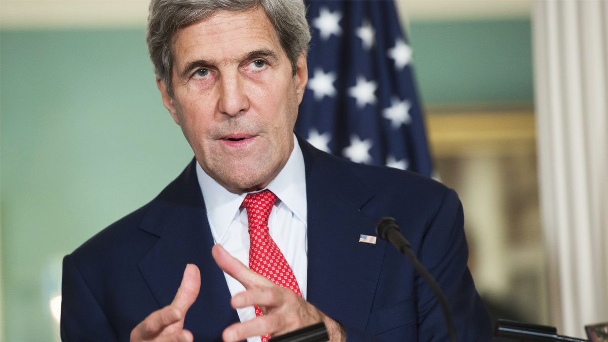 El secretario de Estado de EE UU John Kery (Foto: AFP)