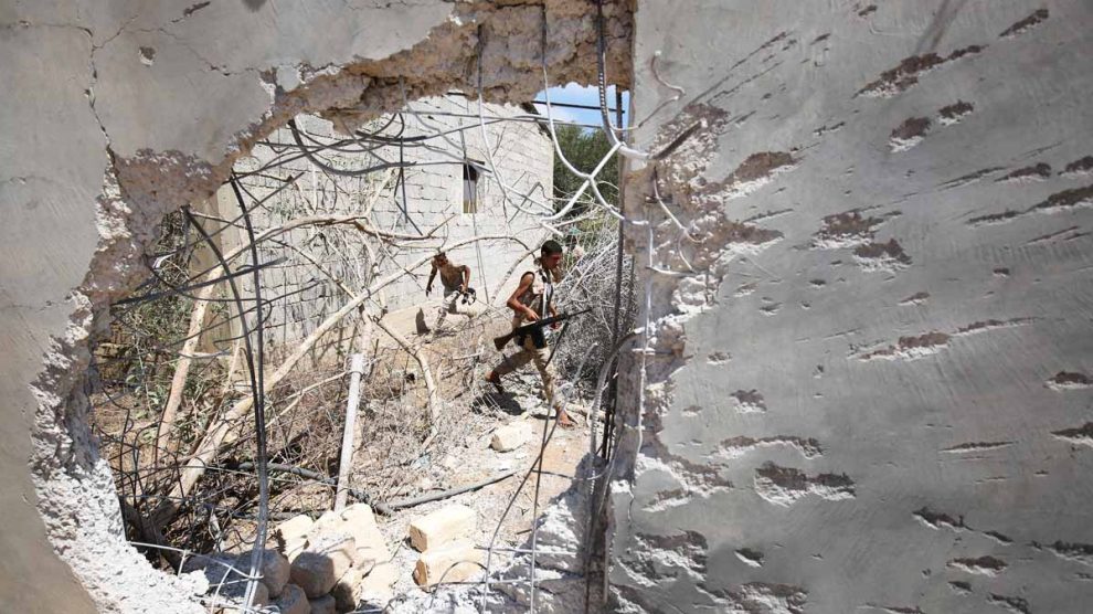 Bombardeos en Libia (Foto: Reuters)