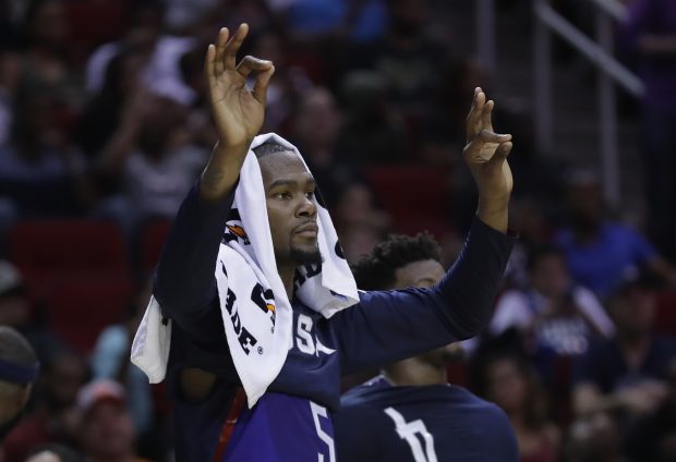 Kevin Durant con USA. (Getty)