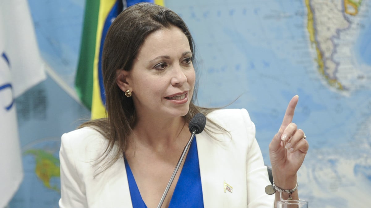 María Corina Machado lidera el movimiento político de la oposición Vente Venezuela.
