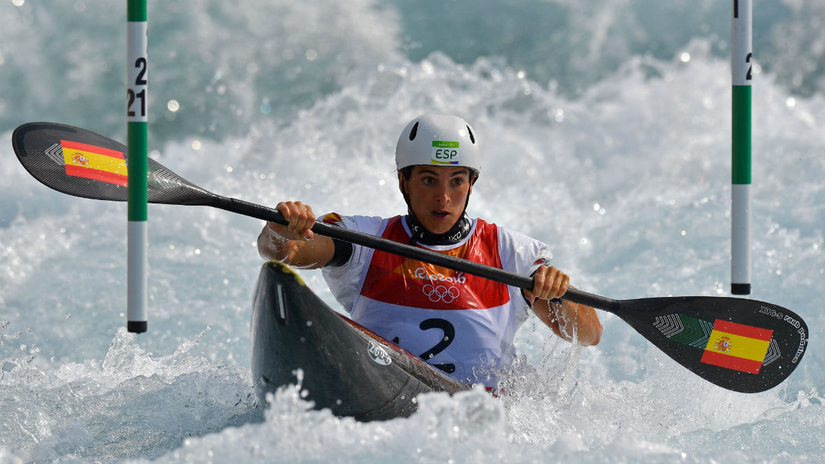 Maialen Chourraut, campeona olímpico en Río de Janeiro. (AFP)