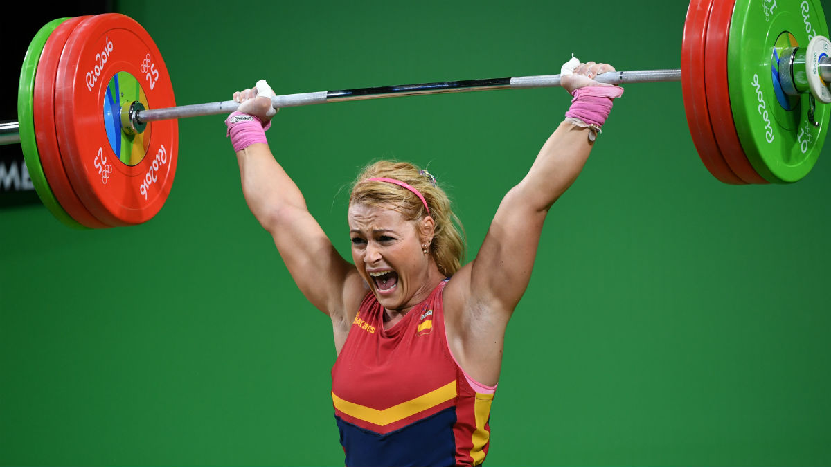 Lidia Valentín ganó el bronce en Río. (AFP)