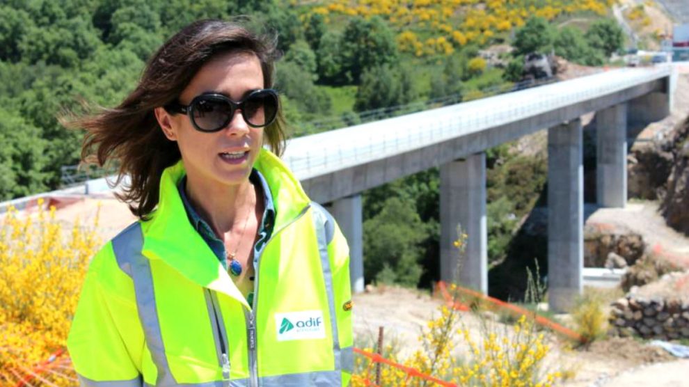 La nueva directora general de Adif, Isabel Pardo.