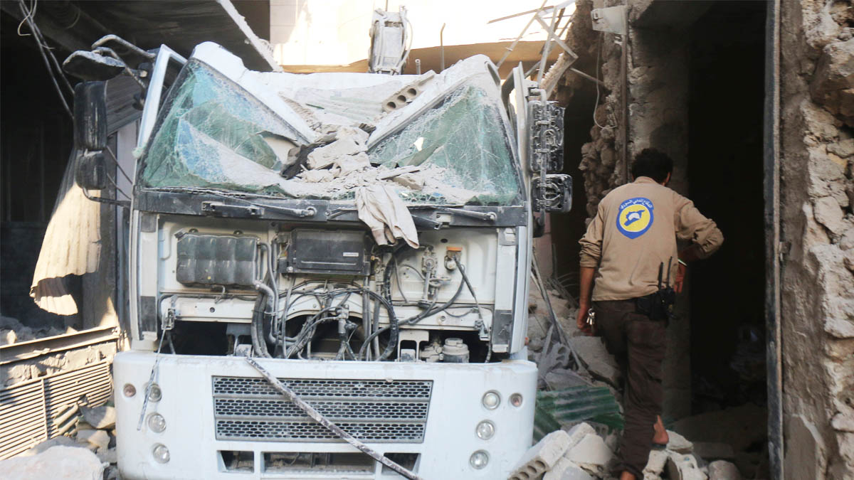 Imagen de archivo de un bombardeo en Siria (Foto: Reuters)