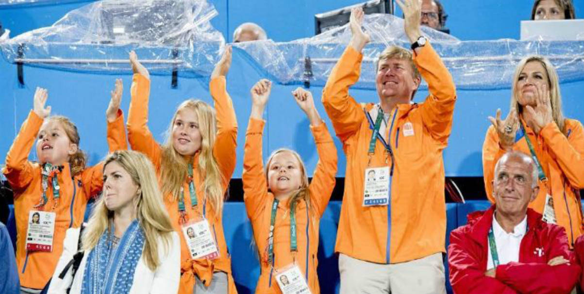 La familia real de Holanda en los Juegos Olímpicos 2016 (Instagram)
