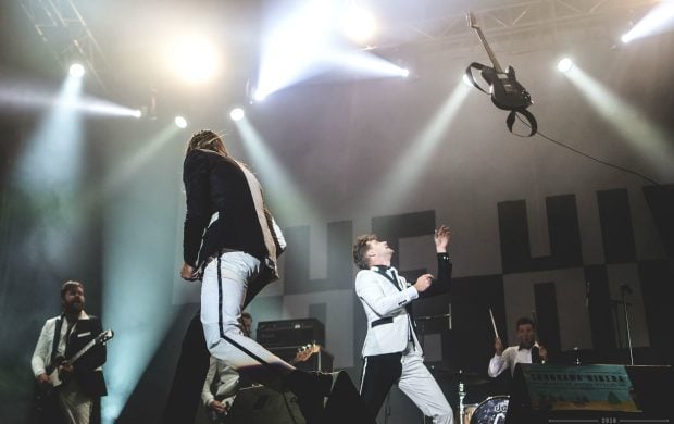 The Hives, petándolo mucho (Foto: Sonorama Ribera).