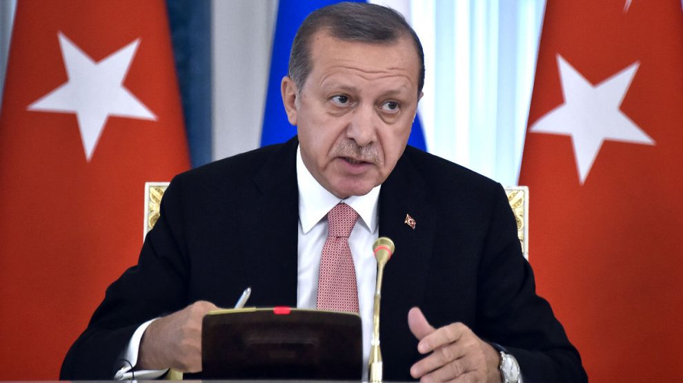 El presidente turco Erdogan en una reciente imagen. (Foto: AFP)