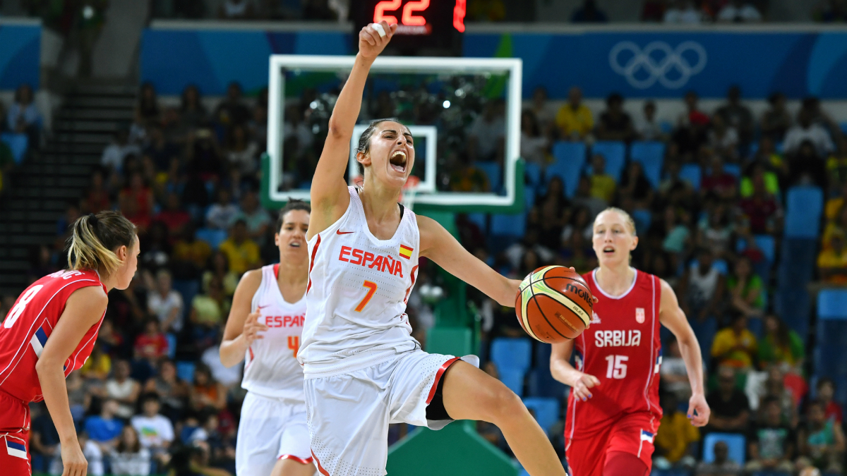 Alba Torrens, con la selección española