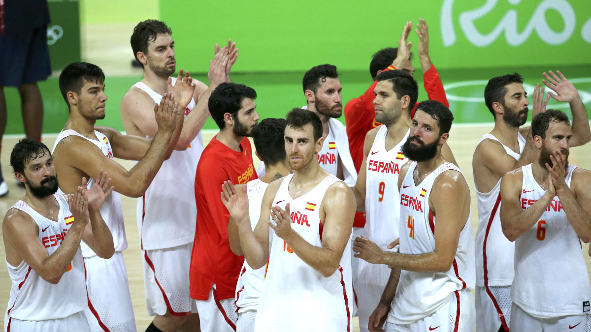 Los jugadores de la selección española (Foto: Reuters).