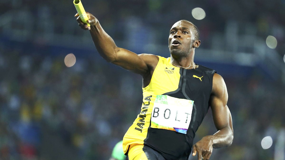 Usain Bolt celebra el triunfo (Foto: Reuters).