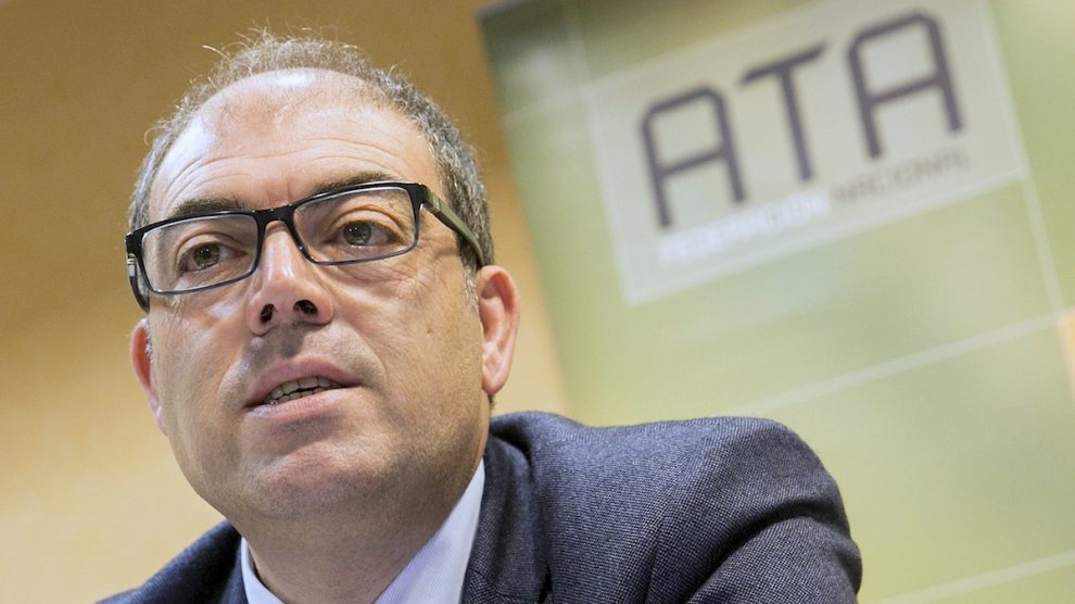 El presidente de la Asociación de Trabajadores Autónomos (ATA), Lorenzo Amor. (Foto: EFE)