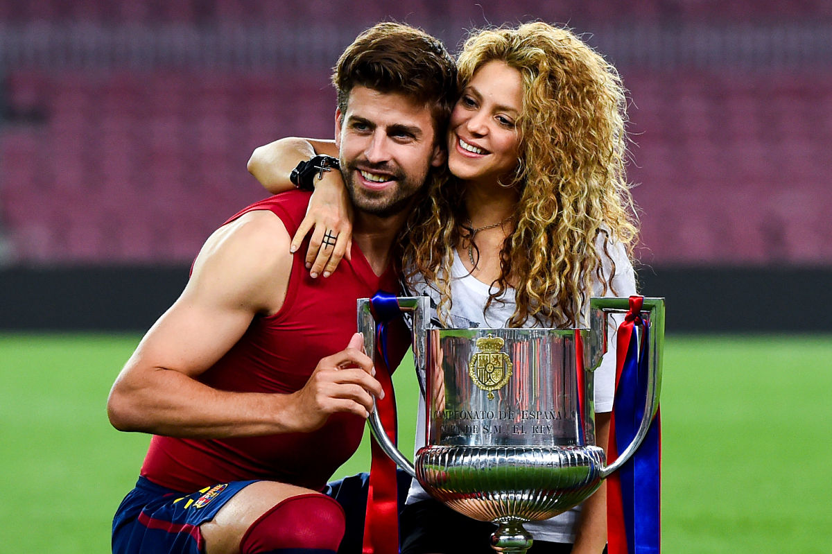 Piqué y Shakira (Getty)