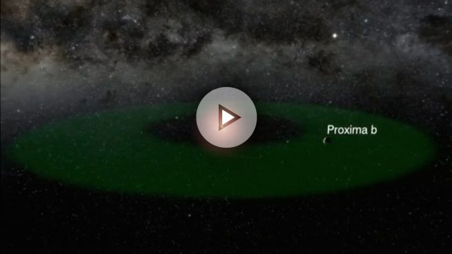 Encuentran un planeta habitable orbitando la estrella más cercana a la Tierra