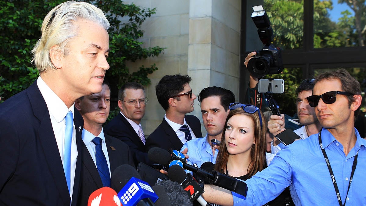 El ultraderechista holandés Geert Wilders. (Foto: Getty)