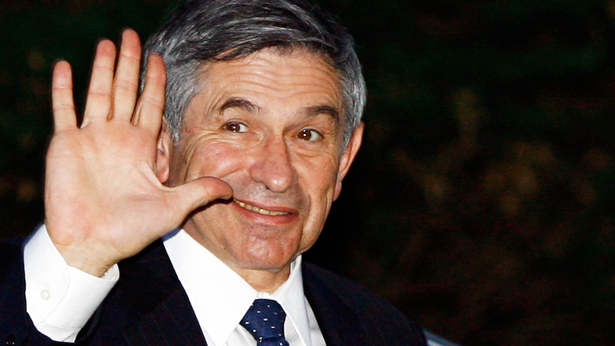 Paul Wolfowitz, ex presidente del Banco Mundial. (Foto: Getty)