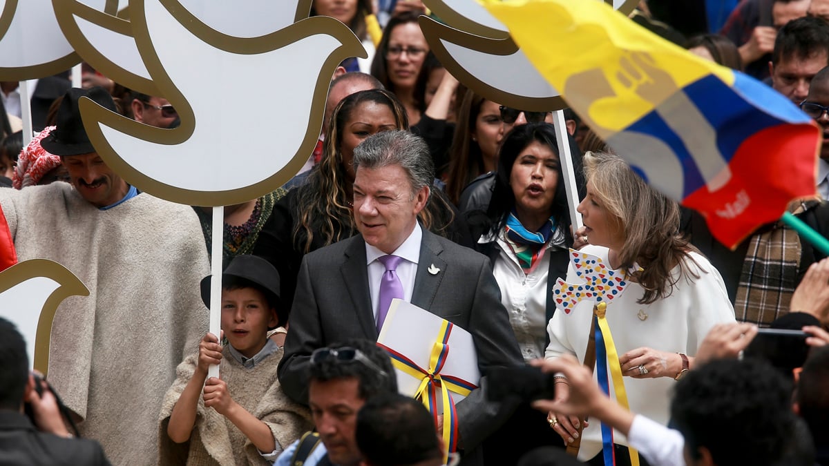 Juan Manuel Santos. (Foto: AFP)