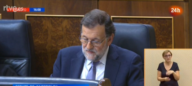 Rajoy a Homs: «No debería usted hablar en nombre de los catalanes sino de su grupo, como hacemos los demás»