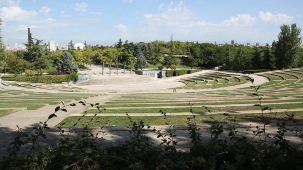 Foto del parque Enrique Tierno Galván, donde se celebrará el Brunch -In the Park de Madrid.