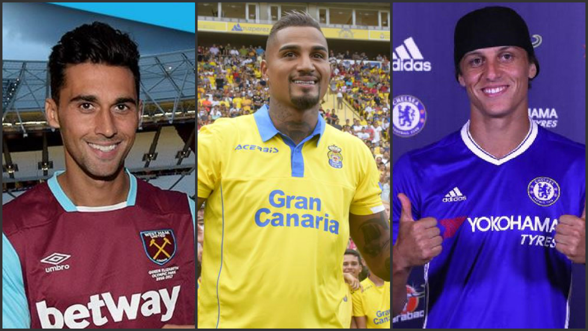 Arbeloa, Boateng y David Luiz, tres de los diez fichajes más raros del verano