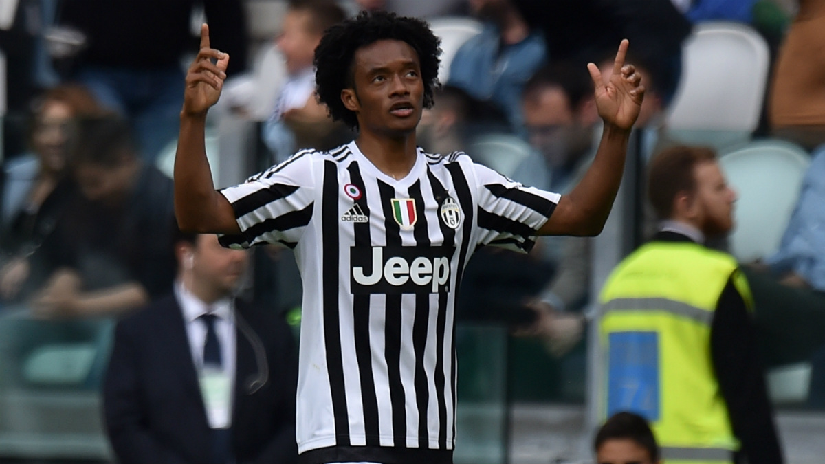 Cuadrado ha vuelto a la Juve cedido por el Chelsea. (Getty)