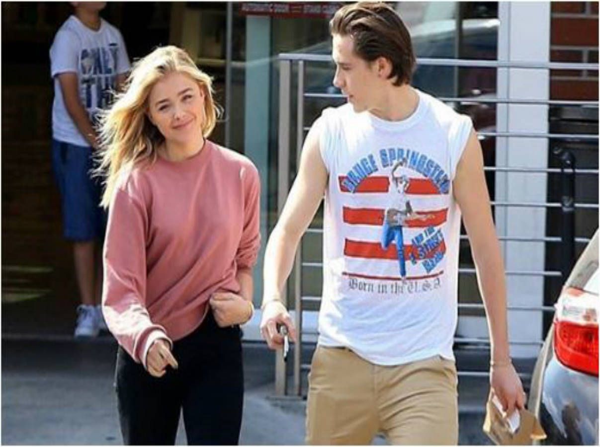 Brooklyn Beckham y Chloe Grace Moretz (Instagram)