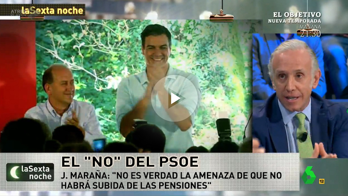 Eduardo Inda en La Sexta Noche.