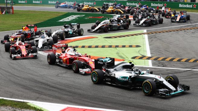Rosberg ganó la carrera en Monza por delante de Lewis Hamilton (Getty)
