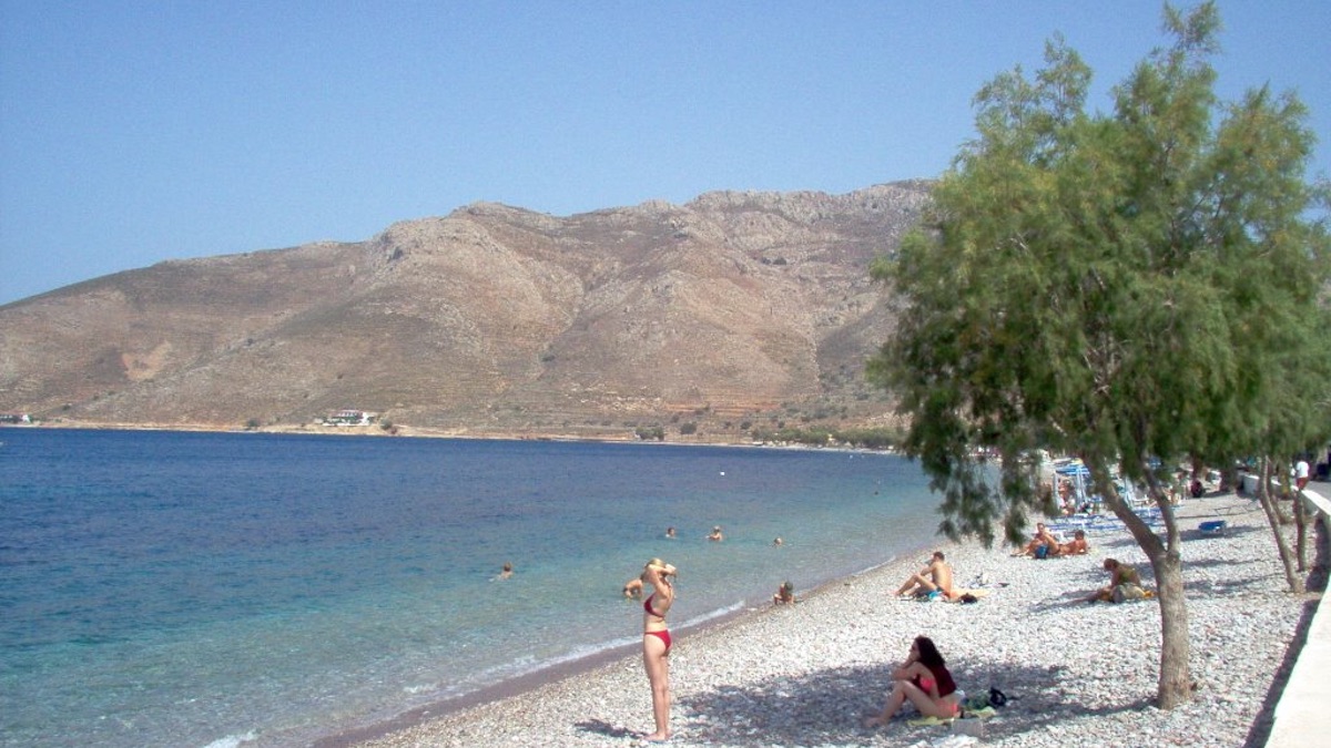 Isla griega de Tilos.