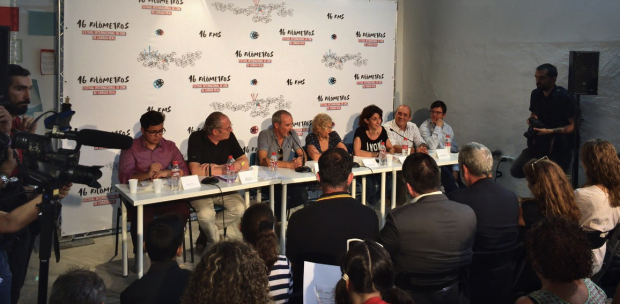 La exjueza Carmena presenta el festival de cine de La Cañada. (Foto: TW)