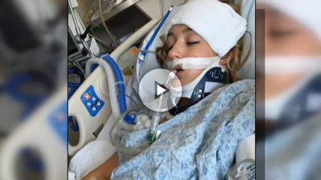Las imágenes de una adolescente en coma tras sufrir una intoxicación etílica que se han hecho virales