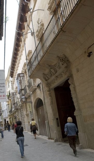 Palacete de Jaume Matas en Palma de Mallorca (Foto: Efe).