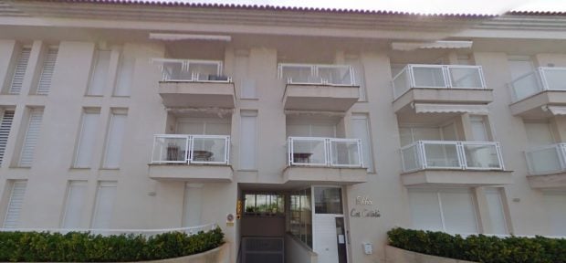 Casa de la playa de Jaume Matas en la Colonia de Sant Jordi, en Las Salinas (Palma de Mallorca).