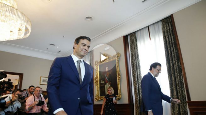 Sánchez y Rajoy confirman sus diferencias en una conversación de 10 minutos