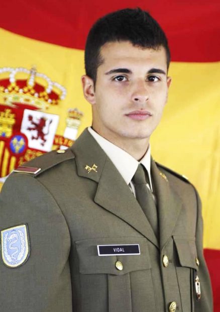 El soldado Aarón Vidal fallecido en Irak. (Foto: Ministerio de Defensa)