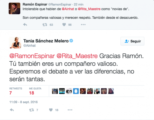 Tweet Espinar-Sánchez