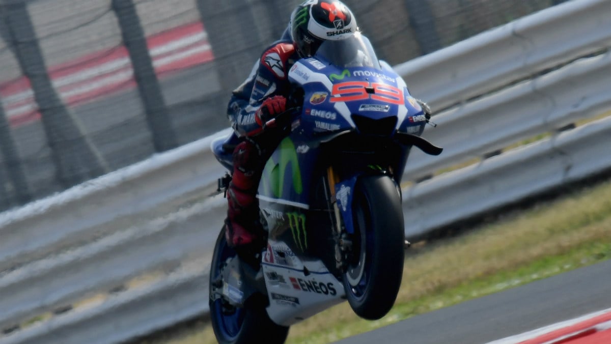 Jorge Lorenzo se alzó con la pole en el GP de San Marino: (Getty)