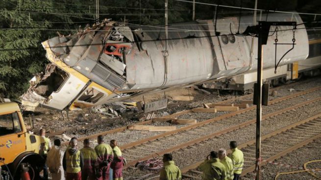 Un exceso de velocidad pudo causar el accidente de tren en Galicia que acabó con la vida de cuatro personas