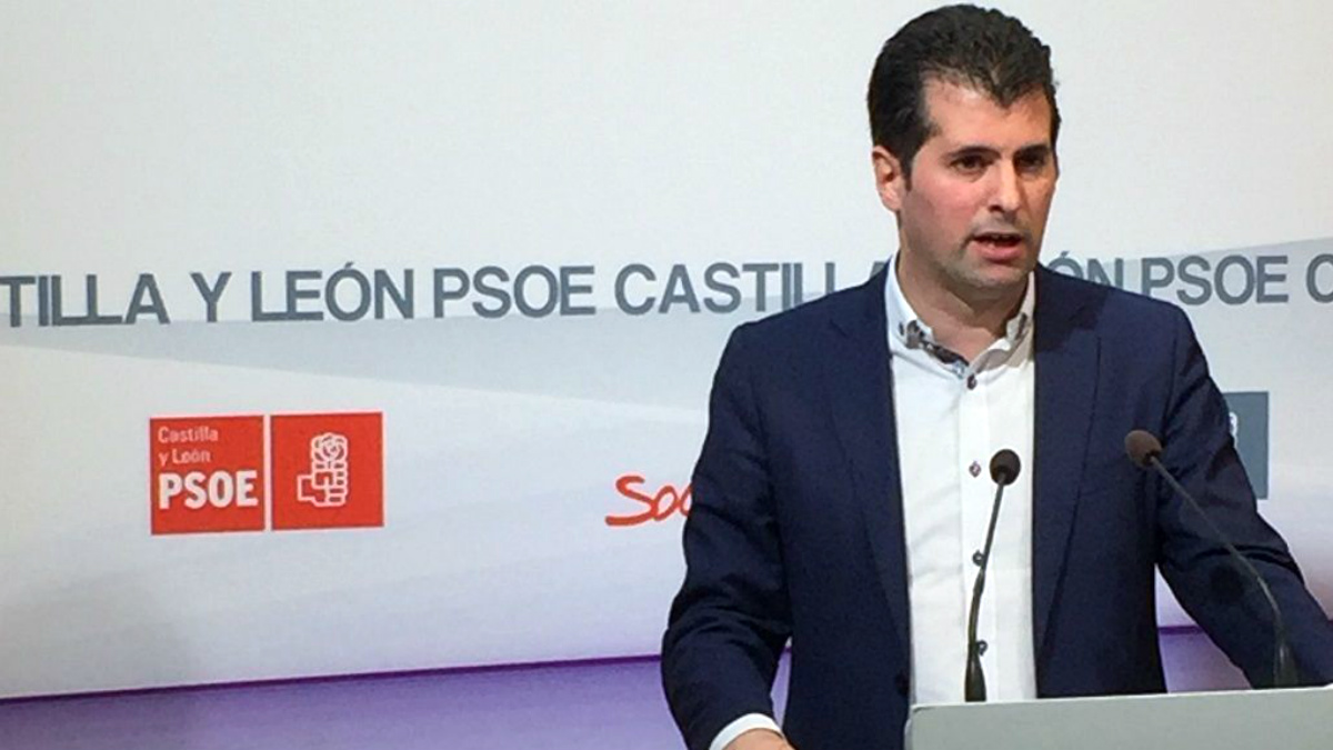 Luis Tudanca, líder del PSOE de Castilla y León.