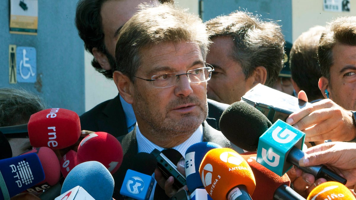 Rafael Catalá. (Foto: EFE)