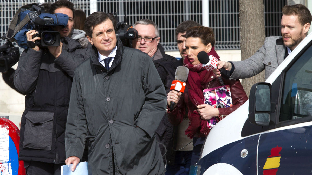 El ex presidente del Govern Jaume Matas, durante el juicio del caso Urdangarin (Foto: Cati Cladera/EFE)