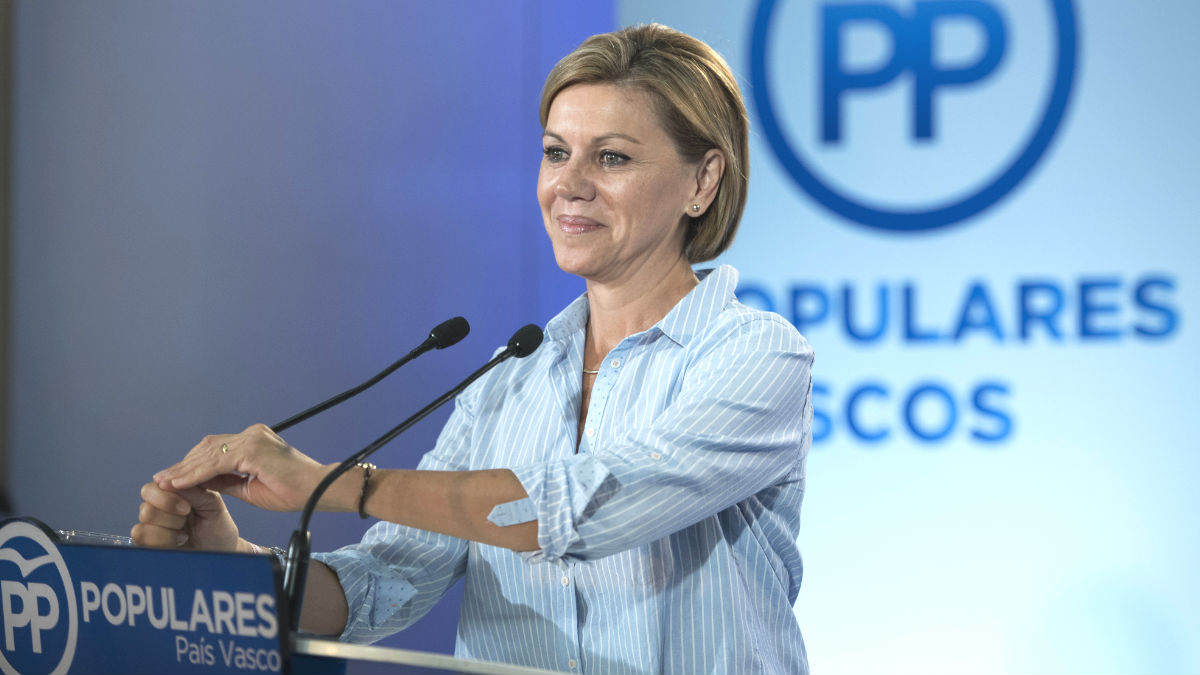 La secretaria general del Partido Popular, María Dolores de Cospedal (Foto: Efe)