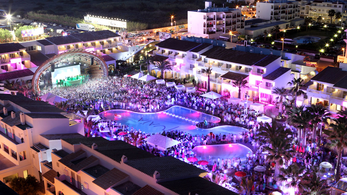 Discoteca Ushuaia Ibiza.