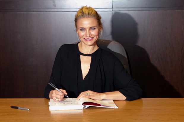 LOS ANGELES, CA - JANUARY 16: Cameron Diaz attends a book signing for "The Body Book" at Barnes & Noble bookstore at The Grove on January 16, 2014 in Los Angeles, California. (Photo by Gabriel Olsen/Getty Images)