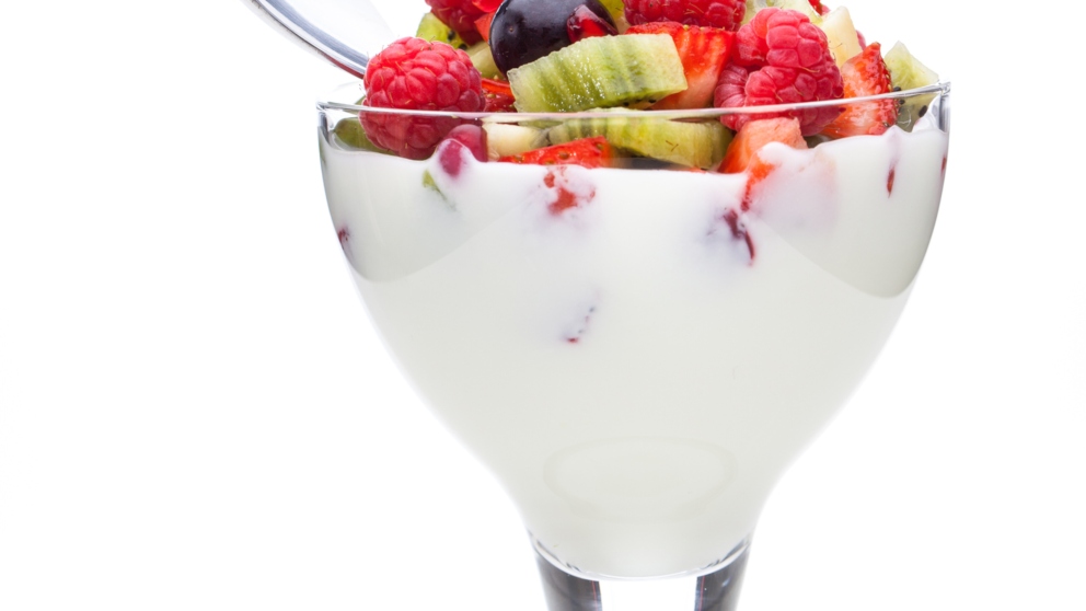 Receta de Ensalada de frutas con yogur y jengibre