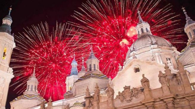Fuegos artificiales Fiestas del Pilar 2016